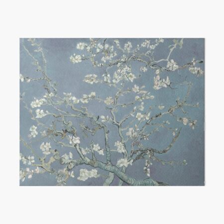 Vista previa del artículo con la obra «Flor de almendro con tonos grises de Vincent van Gogh», diseñado y vendido por purplehouseprss.