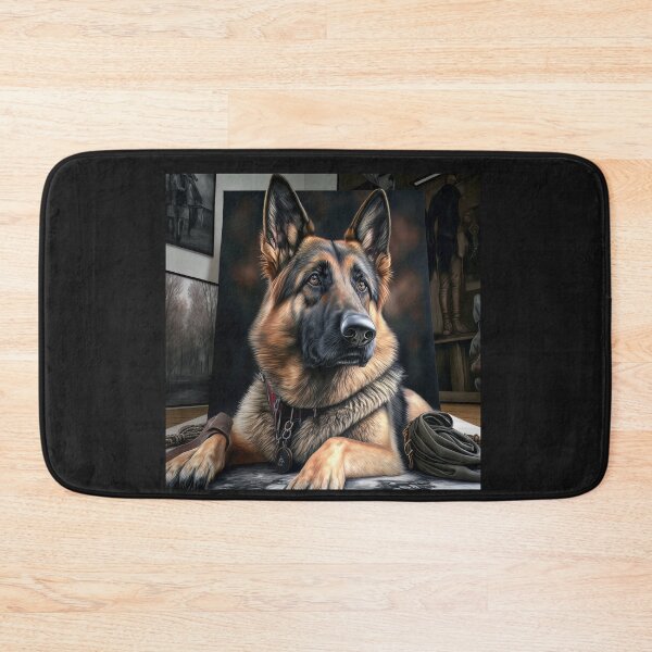 Item preview, German Shepherd Poster designed and sold by Charlies-Artbox.