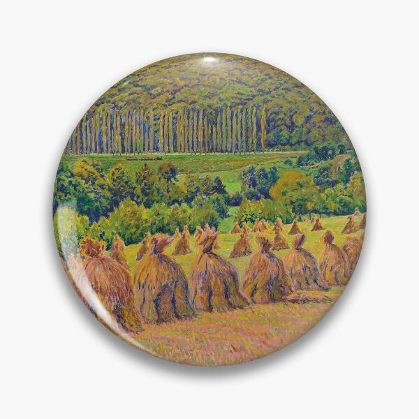 Item preview, Haystacks in the Fields (1936) - Gustave Cariot designed and sold by SALON DES ARTS.