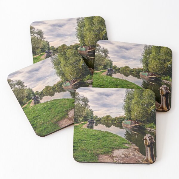 Item preview, Canal Boats Above Midgham Lock designed and sold by IanWL.