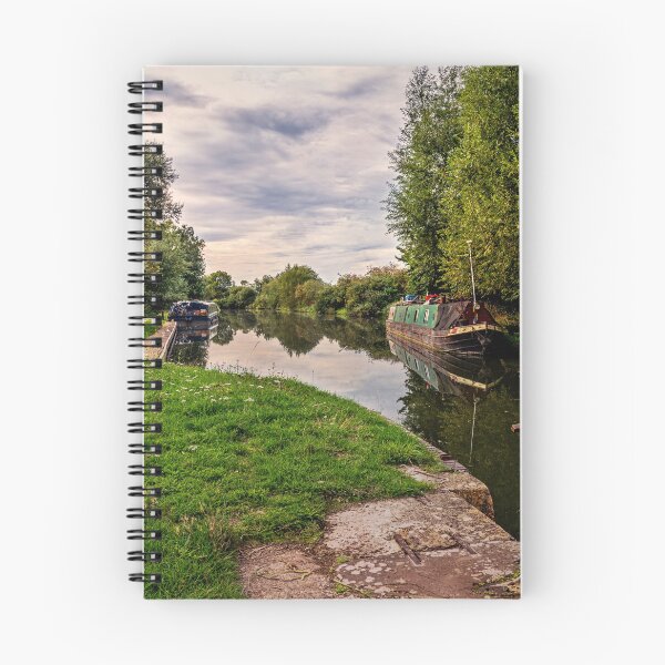 Item preview, Canal Boats Above Midgham Lock designed and sold by IanWL.