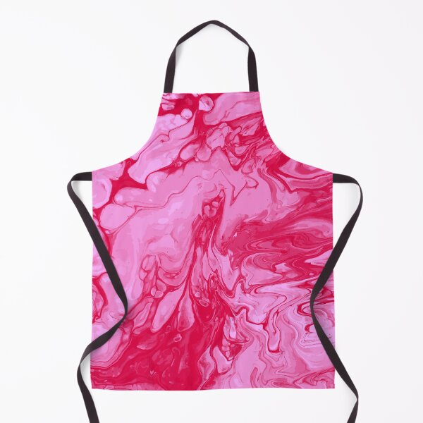 Aperçu de l'œuvre Vivid Pink Palette 5 Marble Fluid  Art  créée et vendue par Janzay.