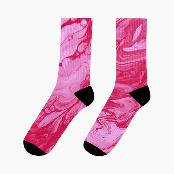 Artikelvorschau, Vivid Pink Palette 5 Marble Fluid Art entworfen und verkauft von Janzay.