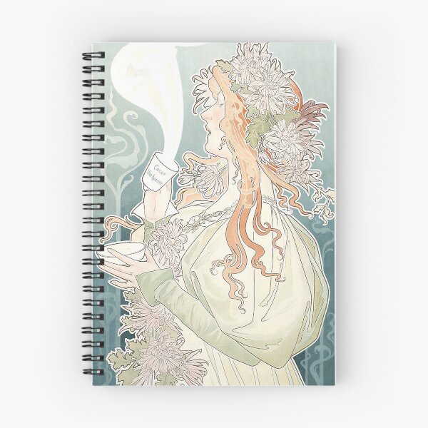 Item preview, Art nouveau Vintage Chocolate Advertising by Alfonse Mucha designed and sold by cutesy.