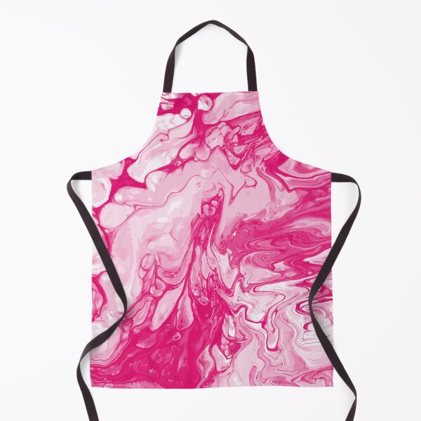 Aperçu de l'œuvre Vivid Pink Palette 6 Marble Fluid  Art  créée et vendue par Janzay.
