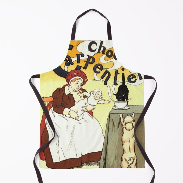 Item preview, Vintage French Chocolate Advertising Poster designed and sold by cutesy.