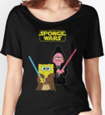 Sponge Wars Women's Relaxed Fit T-Shirt
