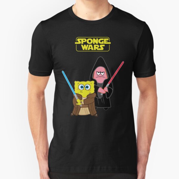 Sponge Wars Slim Fit T-Shirt