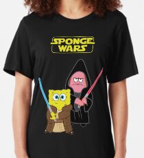 Sponge Wars Slim Fit T-Shirt