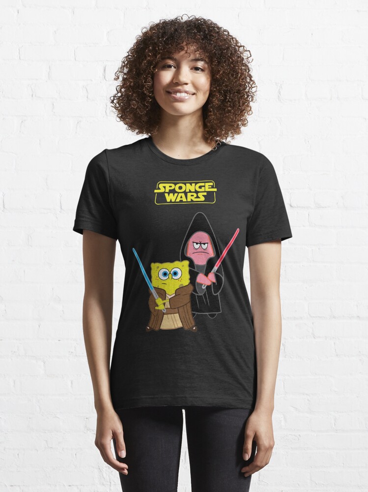 Alternate view of Sponge Wars Essential T-Shirt