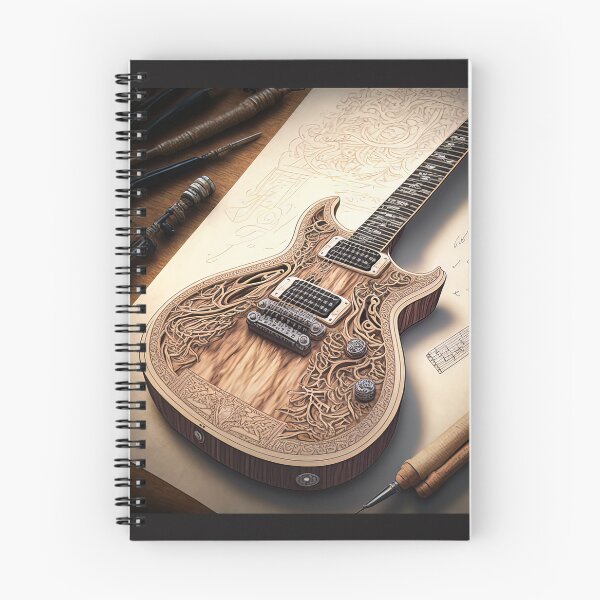 Item preview, Render de guitarra esquemática designed and sold by 3 CITIES.