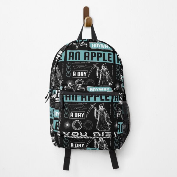 Item preview, An Apple A Day You Die Anyway Sci-fi designed and sold by NinniSilver.