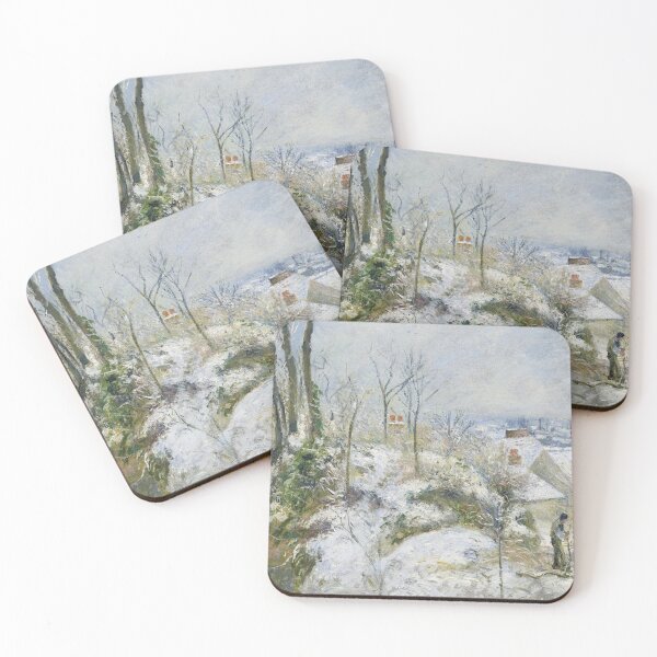 Item preview, Vintage Artwork of a snowy scene designed and sold by DarlingMeadow.