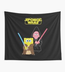 Sponge Wars Wall Tapestry
