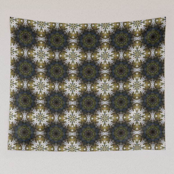 Item preview, Little White Flowers Reflection designed and sold by Patterns4Nature.