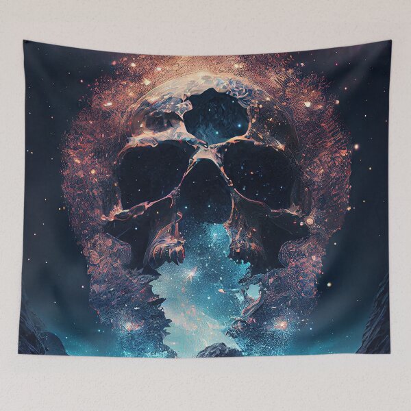 Item preview, Sci Fi Skull (Variation) designed and sold by OccultDreams.