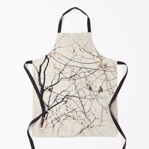 Item preview, House Sparrows in Tree Neutral Minimalist Nature designed and sold by jocelynsart.