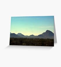 Mountain View Greeting Card