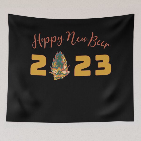 Item preview, Hoppy New Beer (Happy New Year) designed and sold by NickiPost.