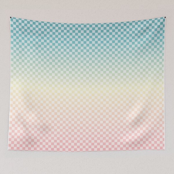 Item preview, Sunrise Gradient Checkerboard designed and sold by Nikita Iszard.