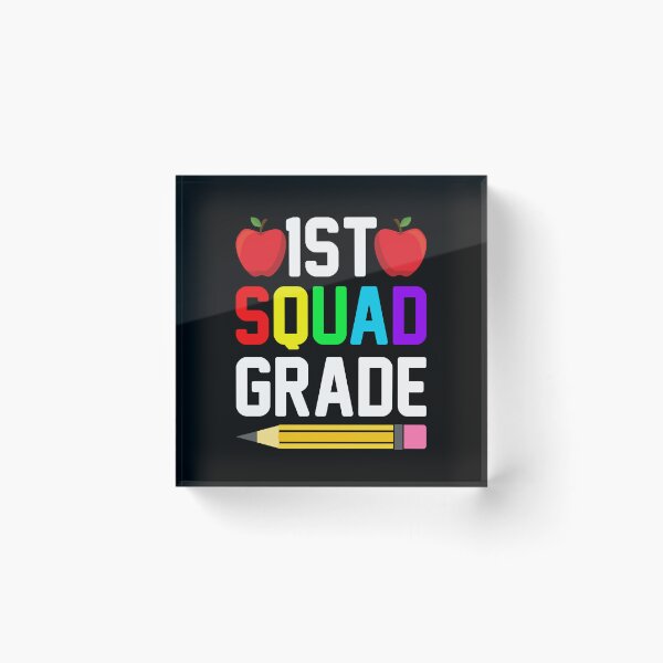 Item preview, 1st Squad Grade Best Teacher Ever Teaching School designed and sold by GrumpyDadCo.