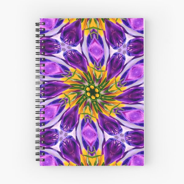 Item preview, Purple Crocus Pattern designed and sold by Patternflower.