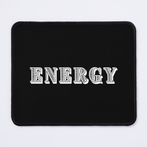 Item preview, Energy word typography designed and sold by Shambusiness.