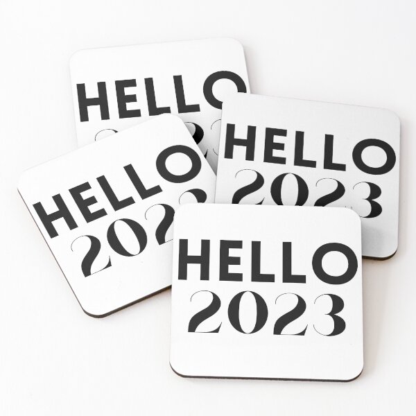 Item preview, HELLO 2023 - NEW YEAR 2023 - HAPPY NEW YEAR 2023 DESIGN designed and sold by WBP Mart.