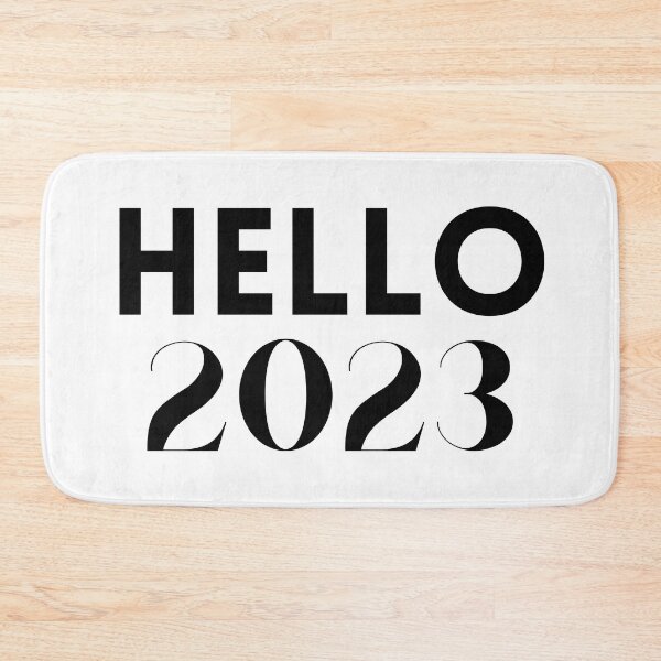Item preview, HELLO 2023 - NEW YEAR 2023 - HAPPY NEW YEAR 2023 DESIGN designed and sold by WBP Mart.