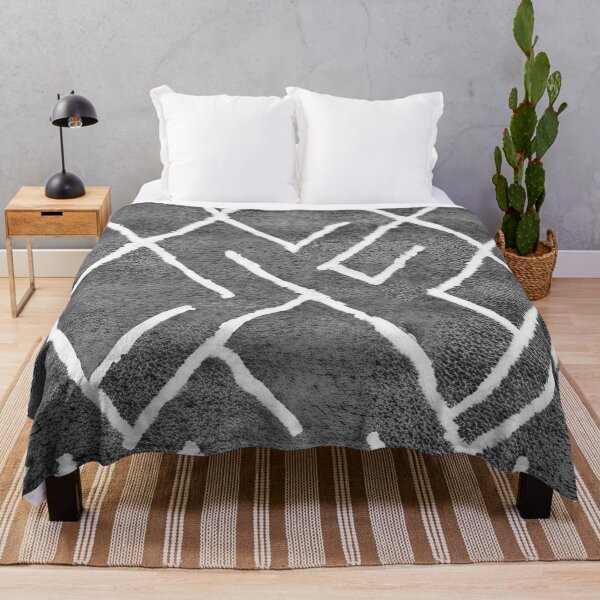 Aperçu de l'œuvre Bxynar Boho Textured Gray créée et vendue par meggydesigns.