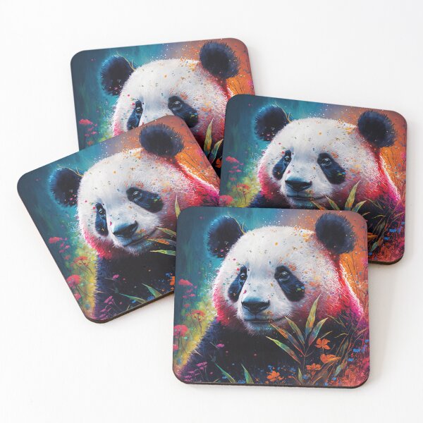 Item preview, Panda illustrated art design designed and sold by AirtWorld.