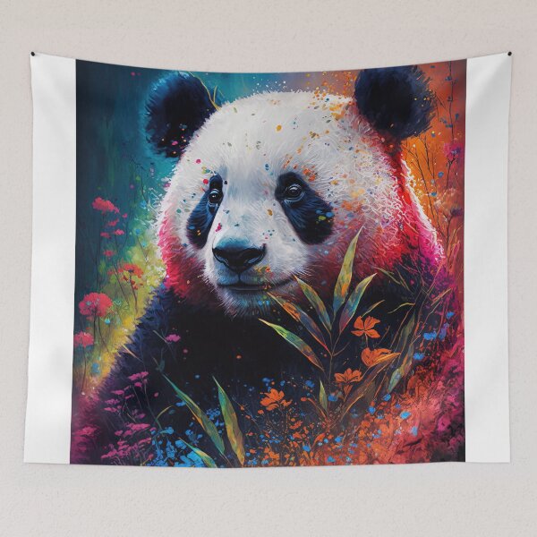 Item preview, Panda illustrated art design designed and sold by AirtWorld.
