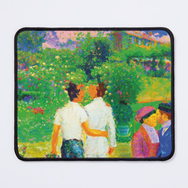 Item preview, Claude Monet Gay Lovers AI Generated Art designed and sold by rpvga.