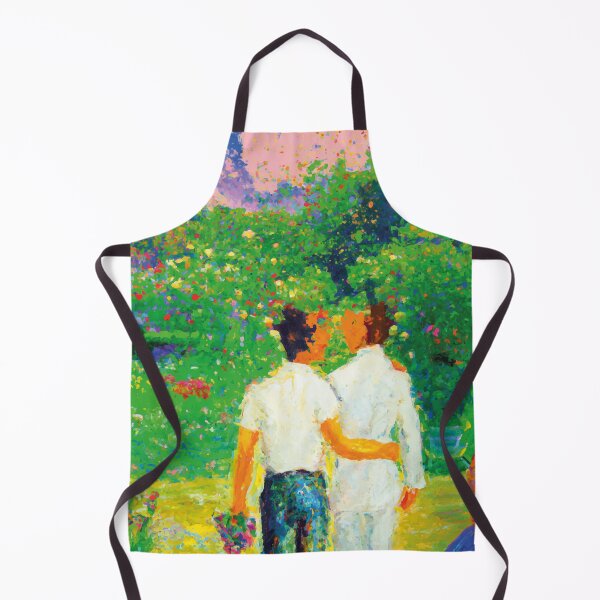 Item preview, Claude Monet Gay Lovers AI Generated Art designed and sold by rpvga.