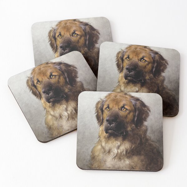 Item preview, Head of Leonberger circa 1880-1892 Framed Art Print designed and sold by DarlingMeadow.
