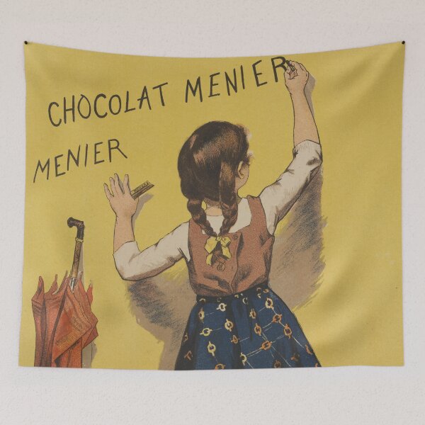 Item preview, Vintage French chocolate advertising poster designed and sold by cutesy.