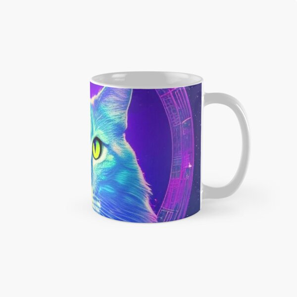 Item preview, Colorful Space Cat designed and sold by AbstractWave.