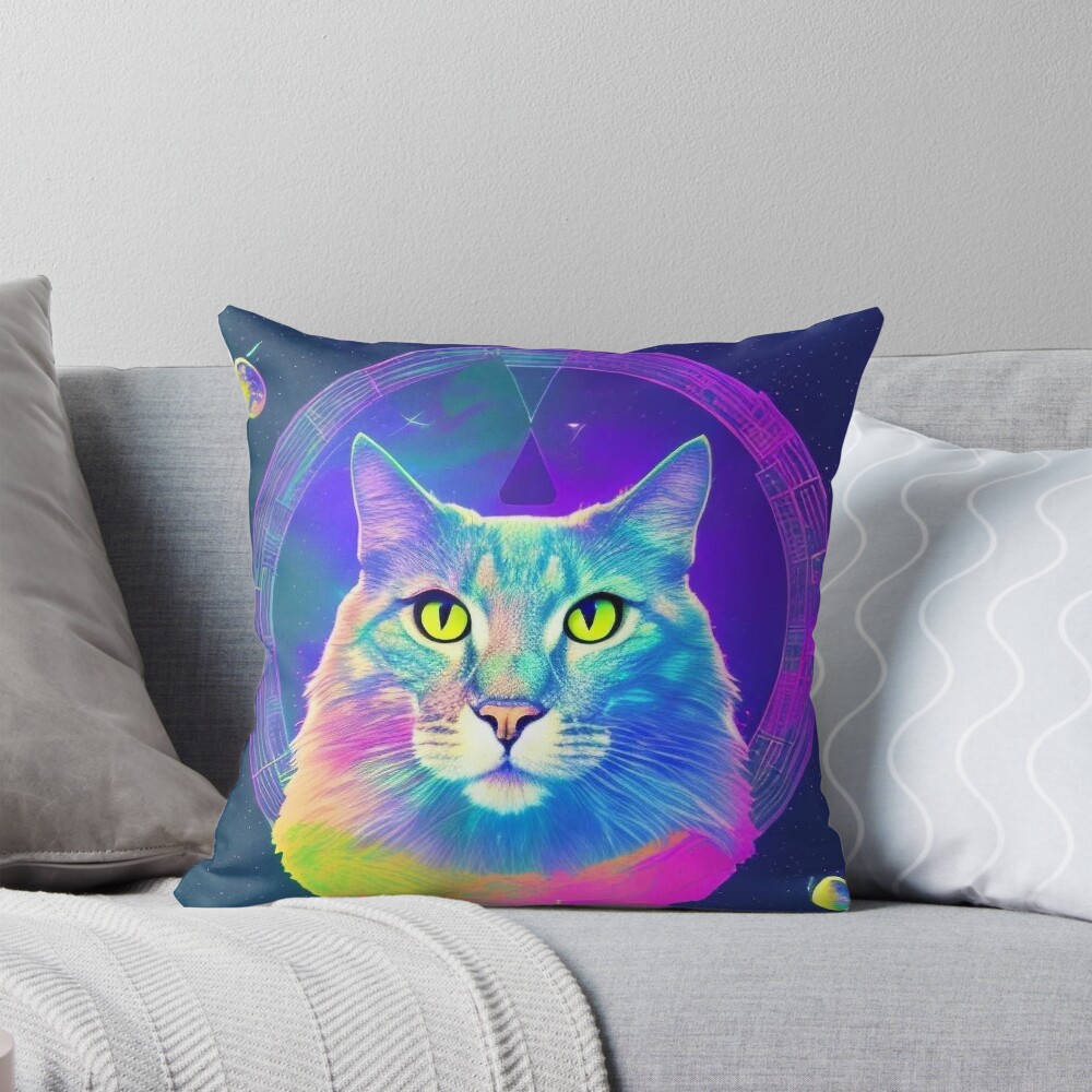 Item preview, Throw Pillow designed and sold by AbstractWave.