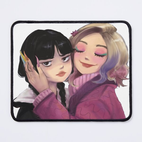 Item preview, Enid and Wednesday!! designed and sold by imperfectlove.