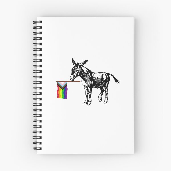 Item preview, Progressive Pride Democratic Donkey Flag designed and sold by gillys.