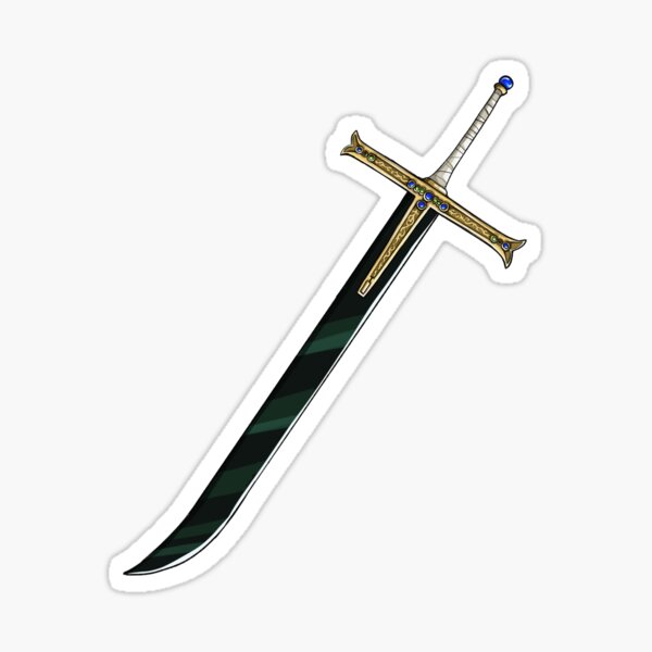 Yoru Sword Sticker for Sale by Anime-Trinkets