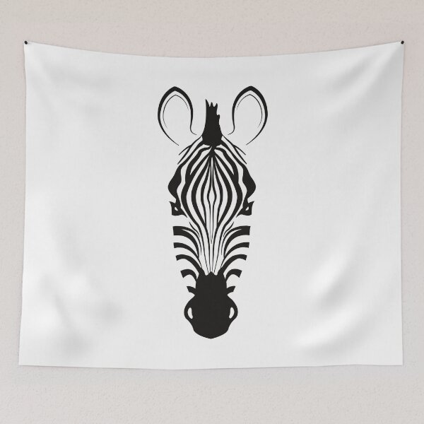 Item preview, Wild Zebra: A Bold Drawing of a Striking Animal designed and sold by illustratoral.