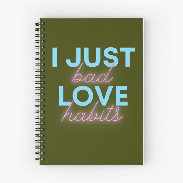 Item preview, I just love bad habits        designed and sold by PeacutKiddyshop.