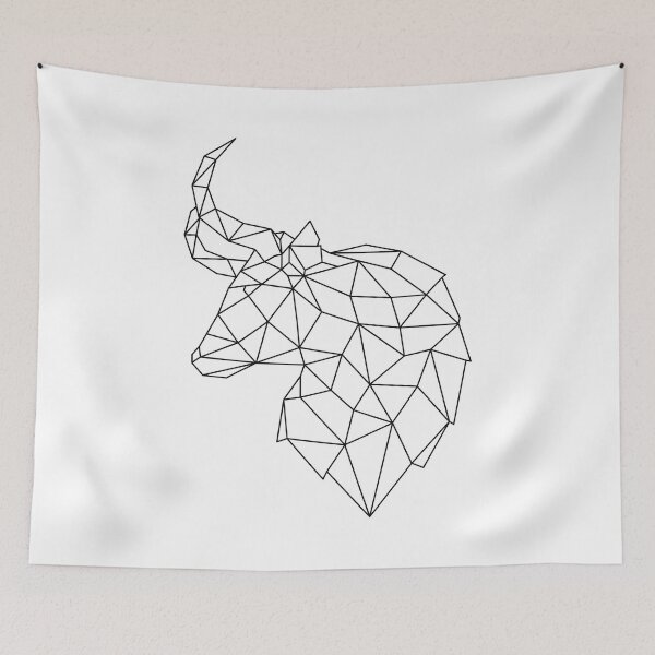 Item preview, Mighty Bull: A Strong Drawing of a Powerful Animal designed and sold by illustratoral.