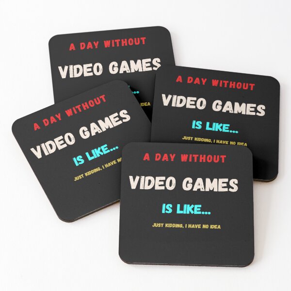 Item preview, FUNNY GAMER A DAY WITHOUT VIDEO GAMES  designed and sold by gacate.