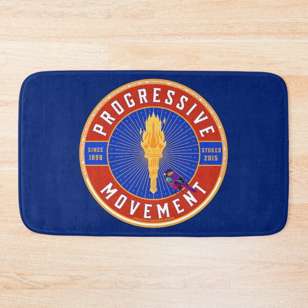 Item preview, PMD00117 Progressive Movement Designs timeless vintage liberty torch red white blue design for progressives designed and sold by ProgressiveLeft.