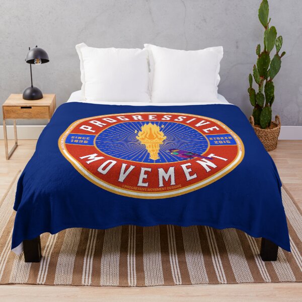 Item preview, PMD00117 Progressive Movement Designs timeless vintage liberty torch red white blue design for progressives designed and sold by ProgressiveLeft.