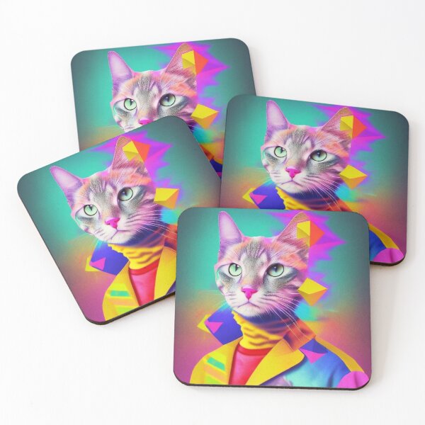 Item preview, Retro Cat designed and sold by AbstractWave.