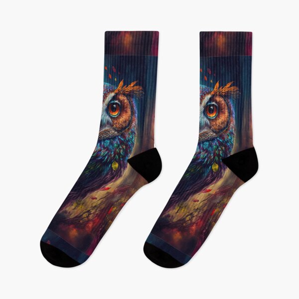 Item preview, Owl illustrated art design designed and sold by AirtWorld.