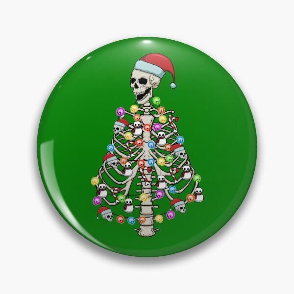 Item preview, Skeleton Christmas Tree Skull Spooky Christmas Tree Skeleton Gear designed and sold by DynamicDesign.